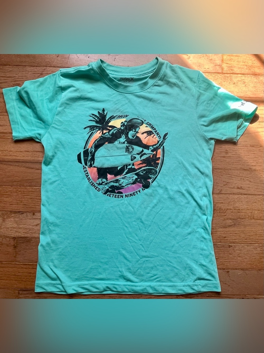 Kid’s Hurley Surfer Monkey Tee